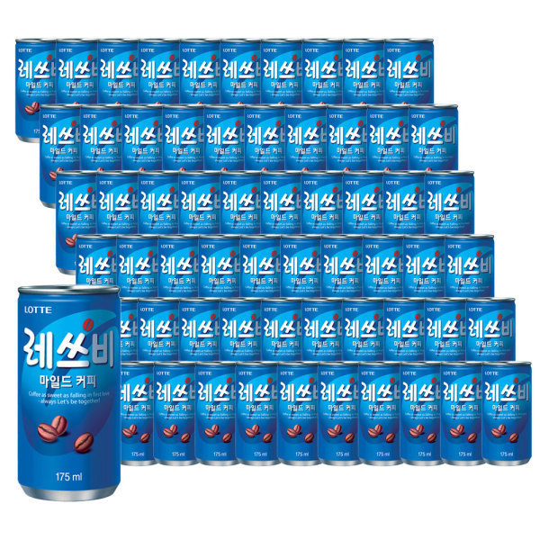 레쓰비 마일드 캔커피 175ml