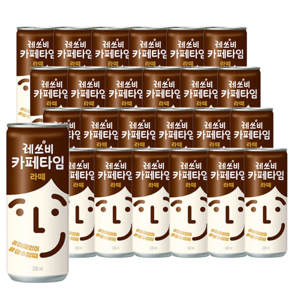 레쓰비 카페타임 라떼 240ml