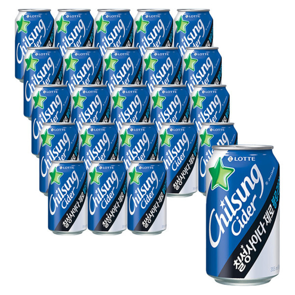 칠성사이다 제로 블루라임 355ml