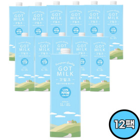 믈레코비타 갓밀크 1.5% 저지방우유 GOT MILK 멸균우유 1000ml
