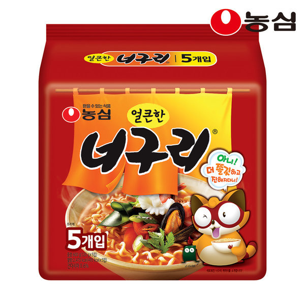 얼큰한너구리 120g