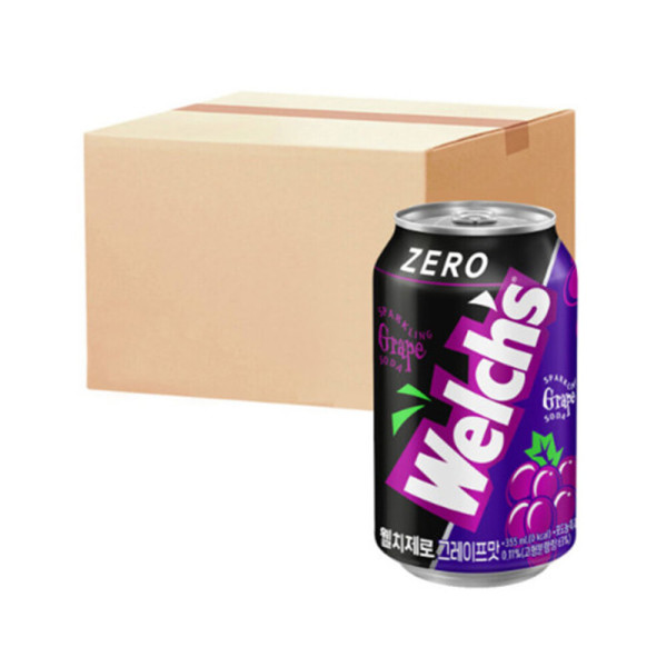 웰치스 제로 포도 355ml