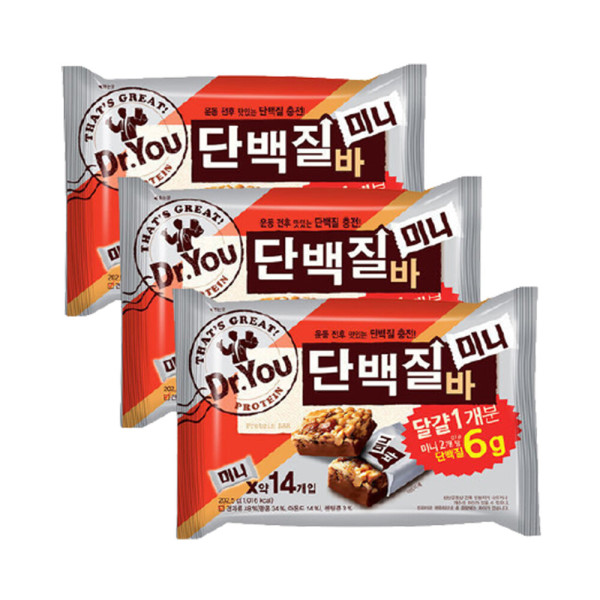 오리온 단백질바미니 202.5g