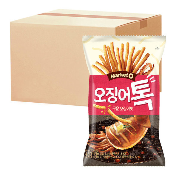 마켓오 오징어톡 80g