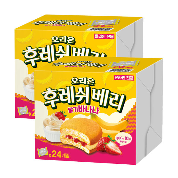 후레쉬베리 딸기 바나나 12P