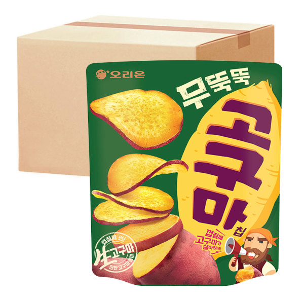 오리온 무뚝뚝고구마칩 56g