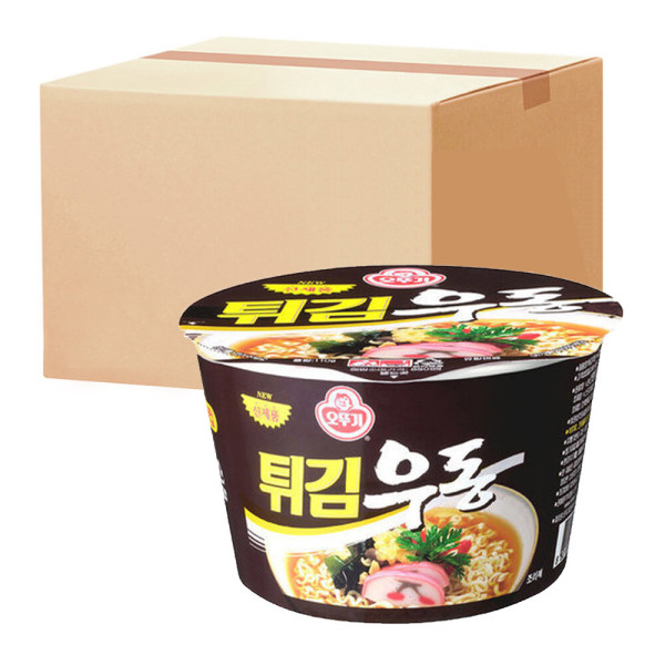 오뚜기 튀김우동 용기