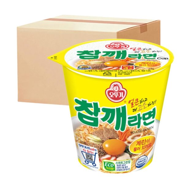 참깨라면 미니컵 65g