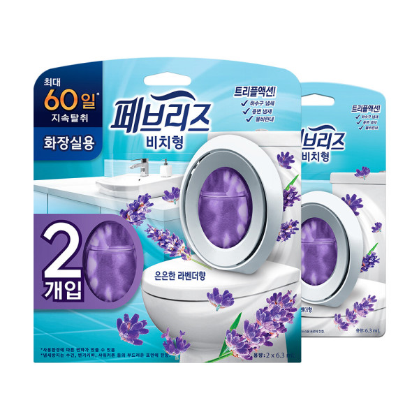 페브리즈 화장실용 비치형 은은한 라벤더향 6ml