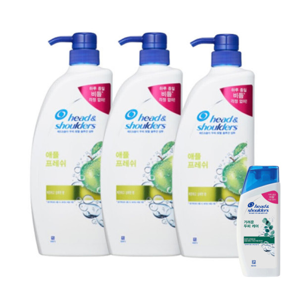 헤드앤숄더 애플 프레쉬 샴푸 850ml