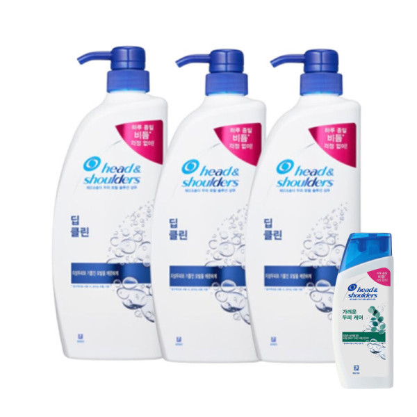 헤드앤숄더 딥클린 샴푸 850ml