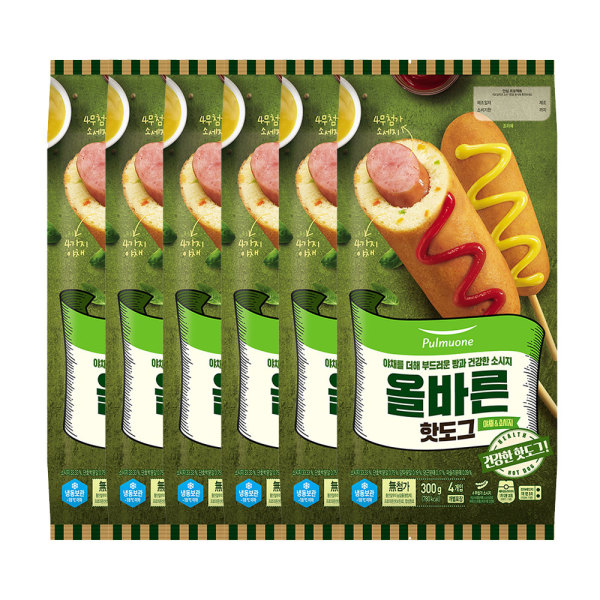 올바른핫도그 75g