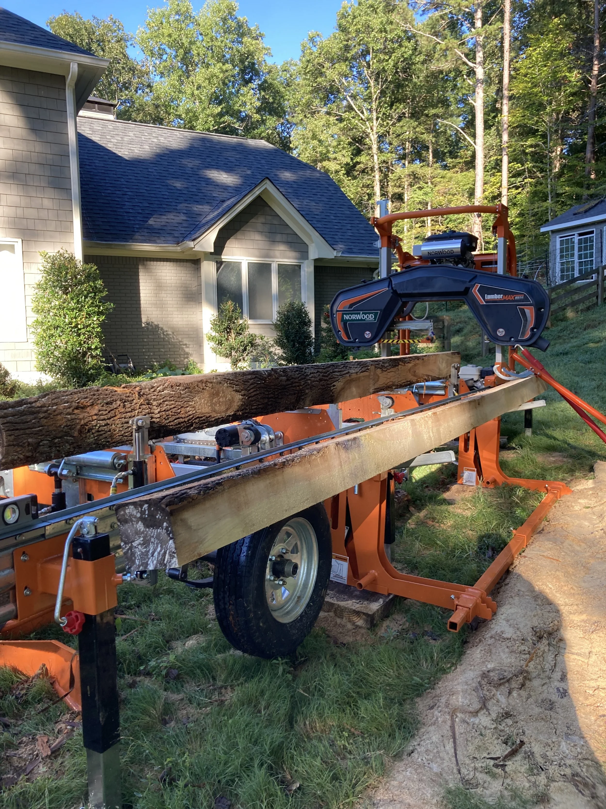 Abba and Sons Custom Millworks tree service work