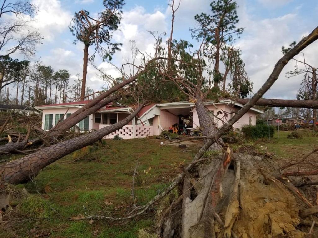 Storm damage