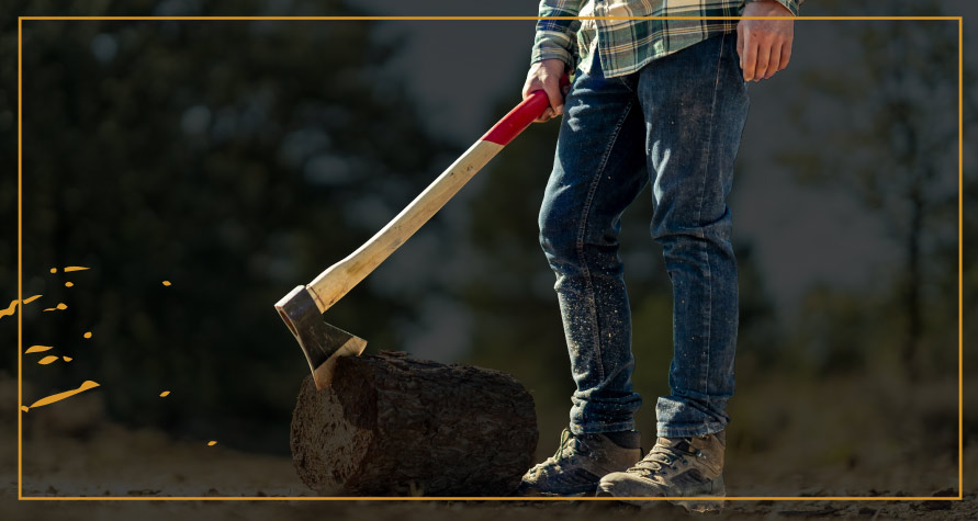 Wood chopping