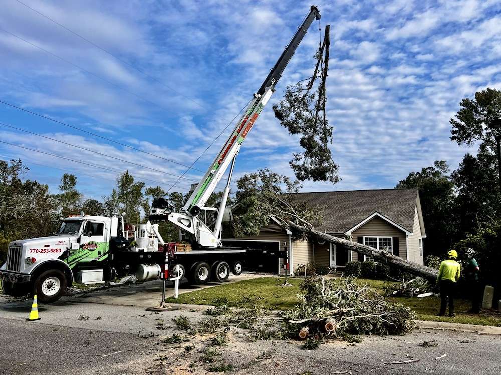 Storm damage