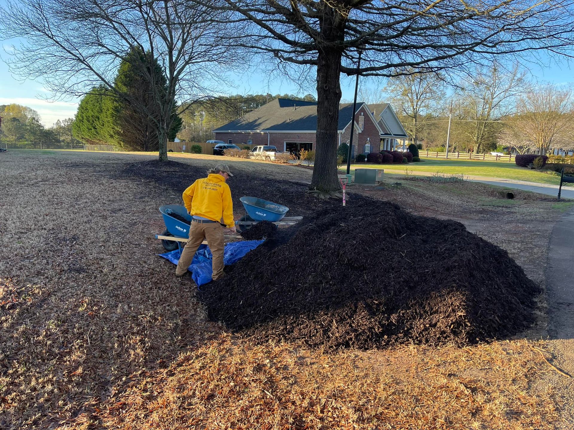 Yellow River Landscaping tree service work