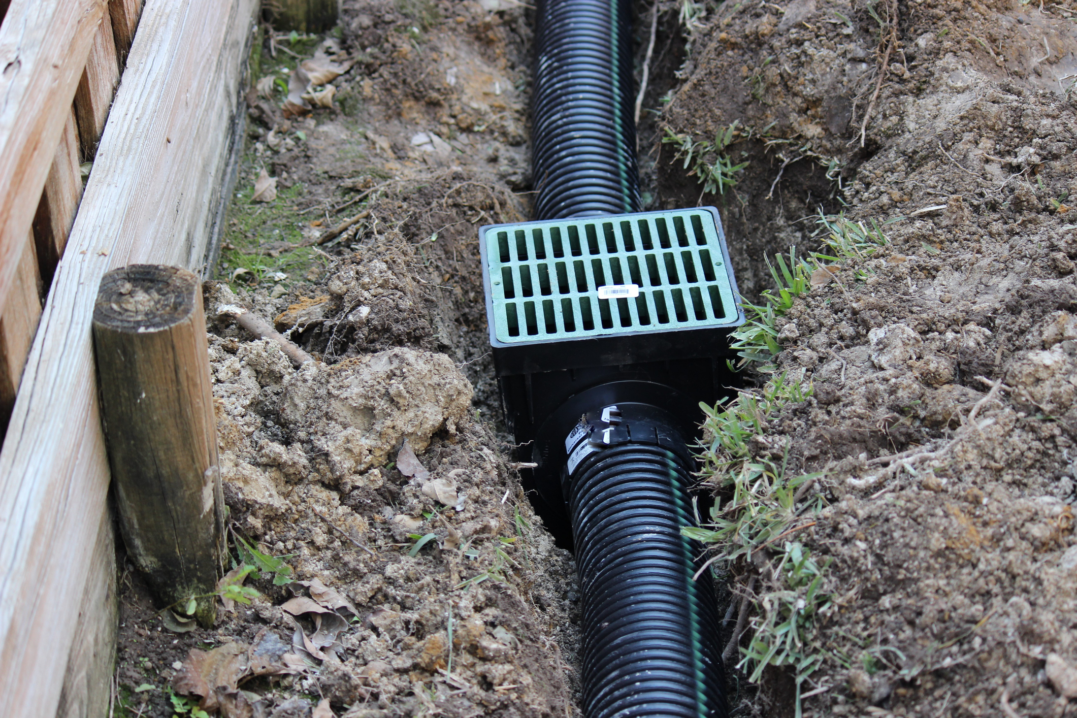 Yard drainage