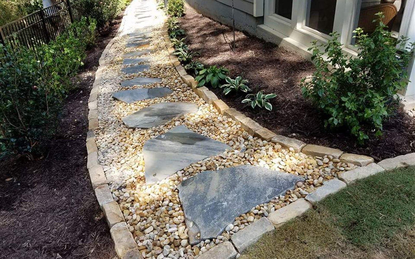 Walkway mosaic