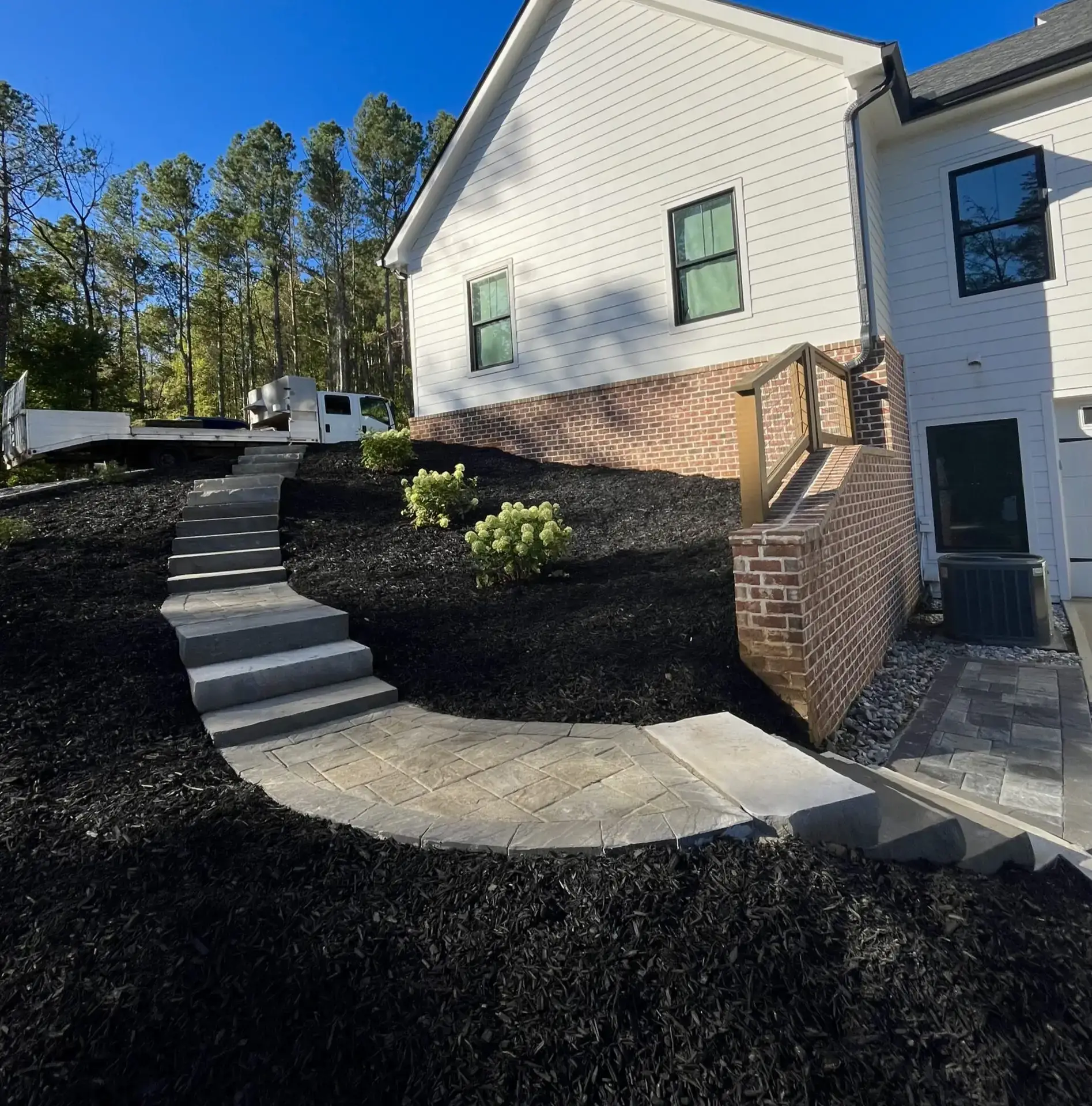 Noble Landscaping & Hardscaping tree service work