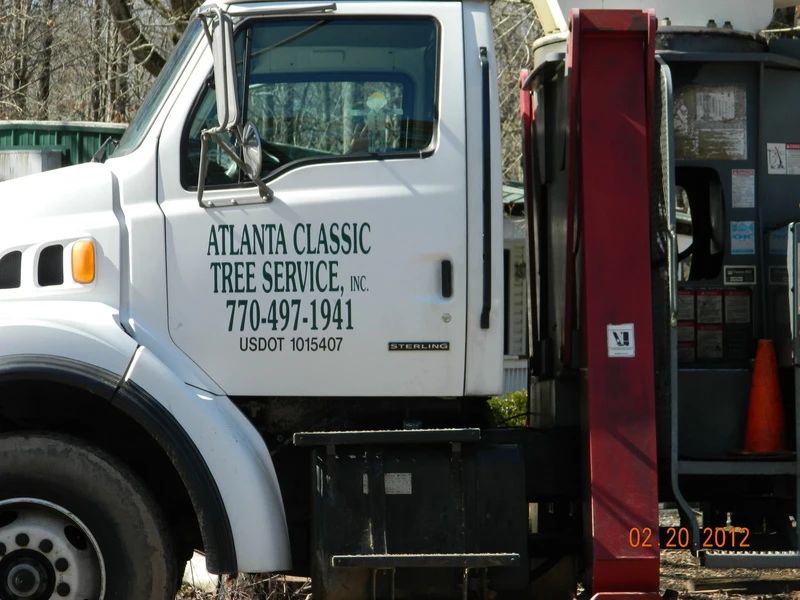 Atlanta classic tree service truck