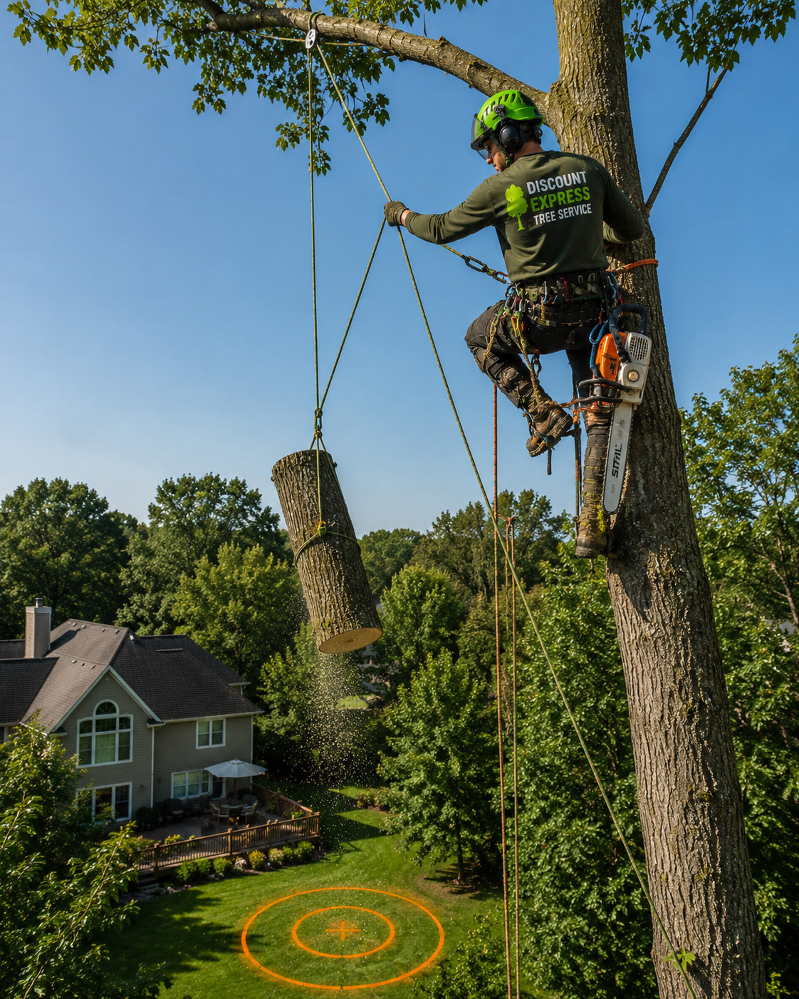 Tree cutting precise