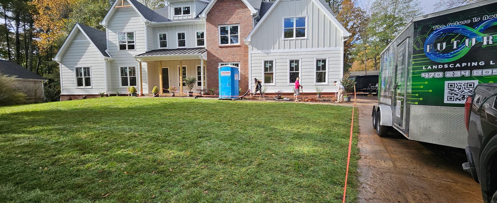 Future landscaping LLC tree service work