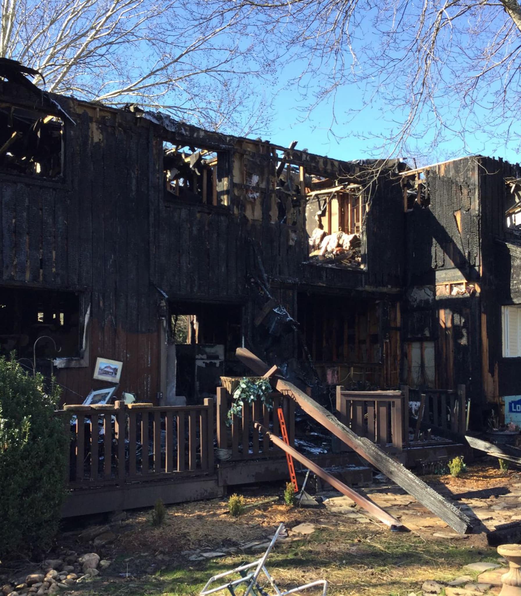 Fire damage