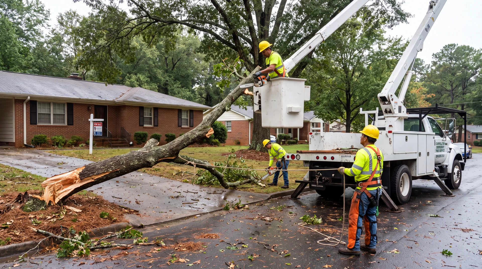 ALBY Tree Service LLC tree service work