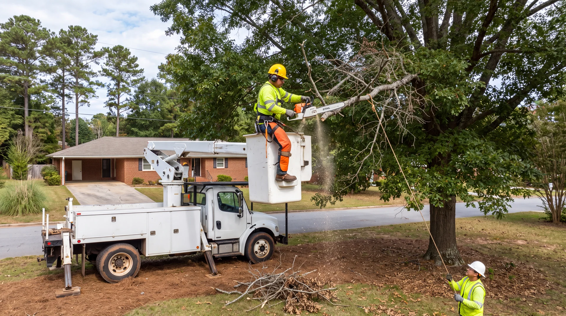 ALBY Tree Service LLC tree service work