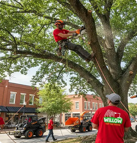 Willow Fast Tree Service tree service work