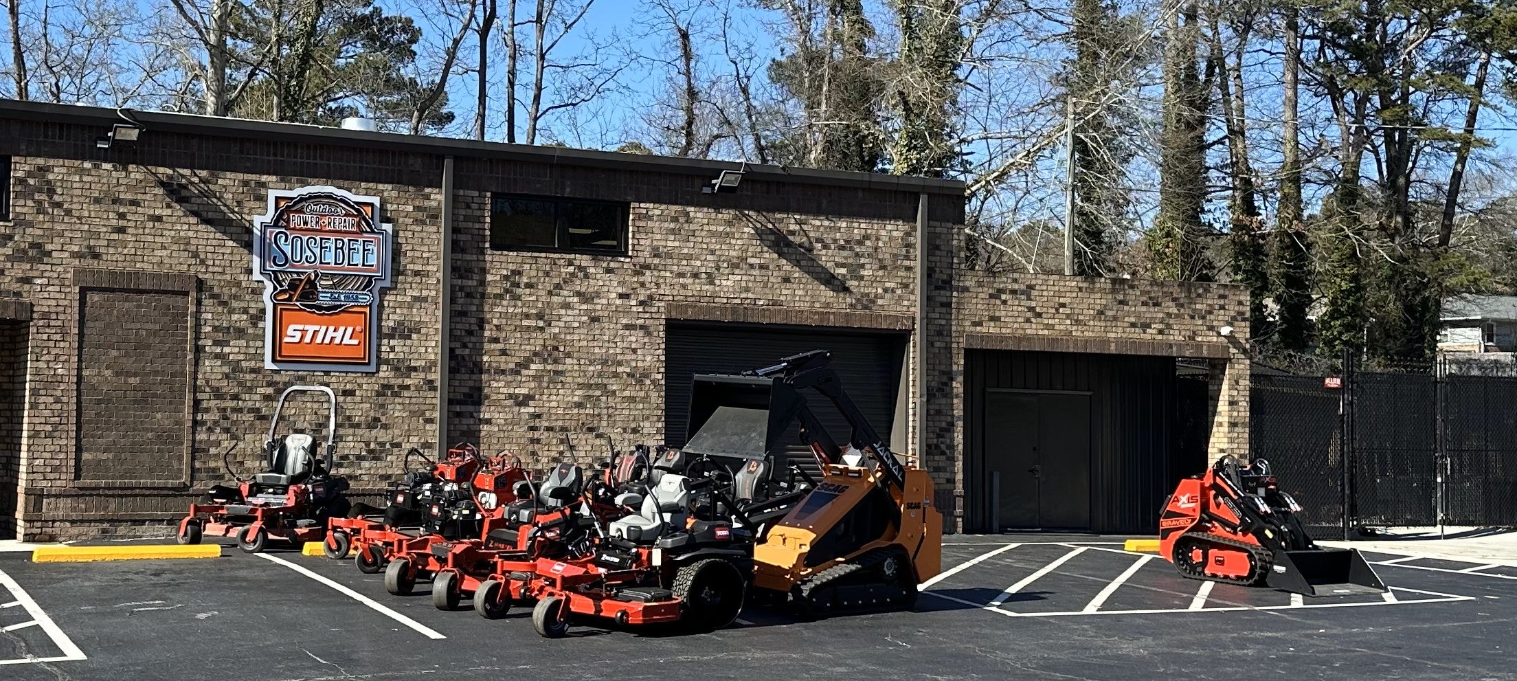 Sosebee Outdoor Power + Repair tree service work