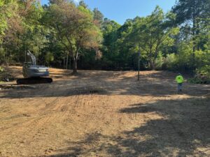 Land clearing georgia after photo