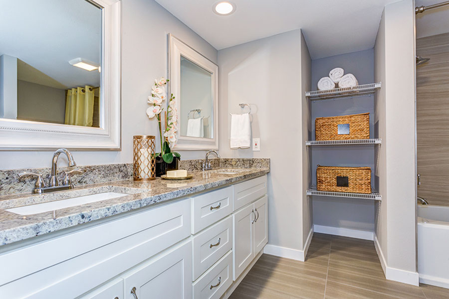 Bathroom remodel for the holidays
