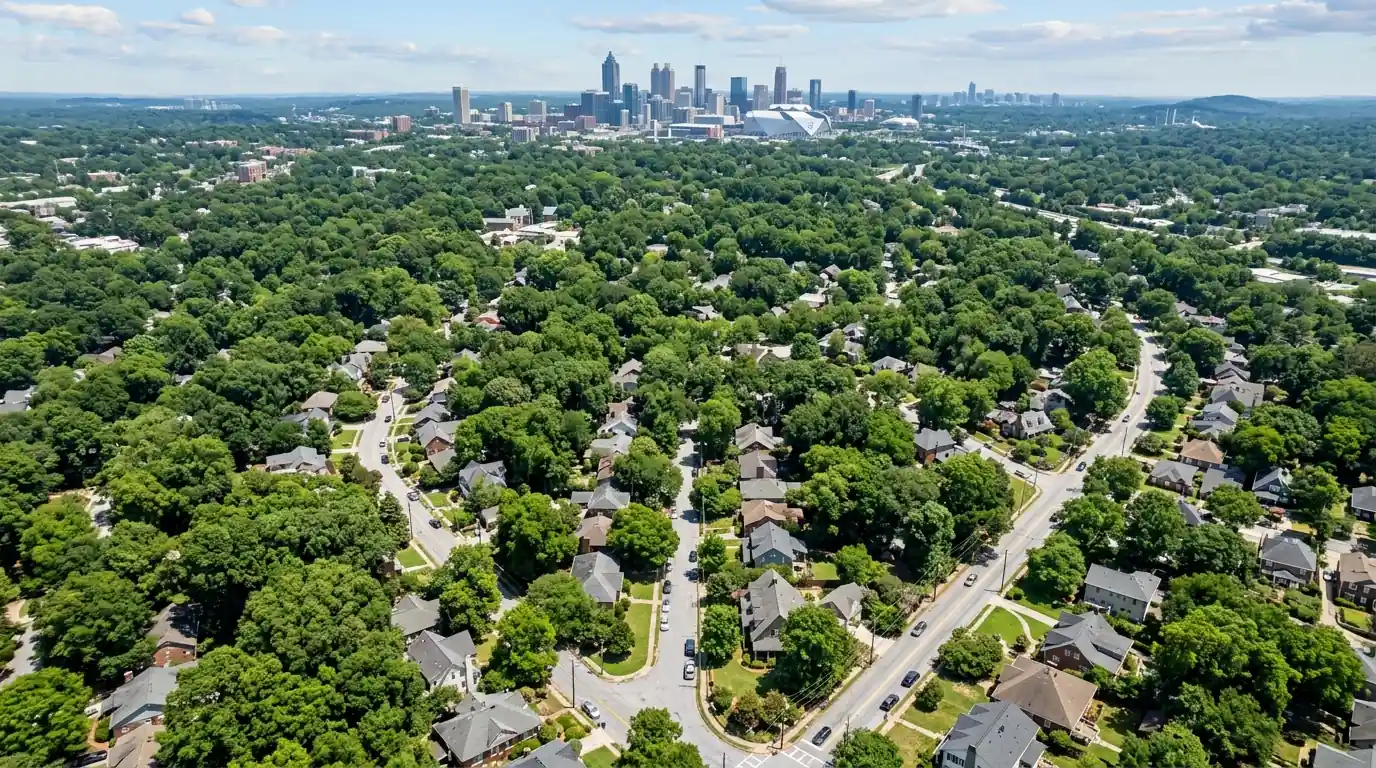 Georgia Pines landscaping tree service work