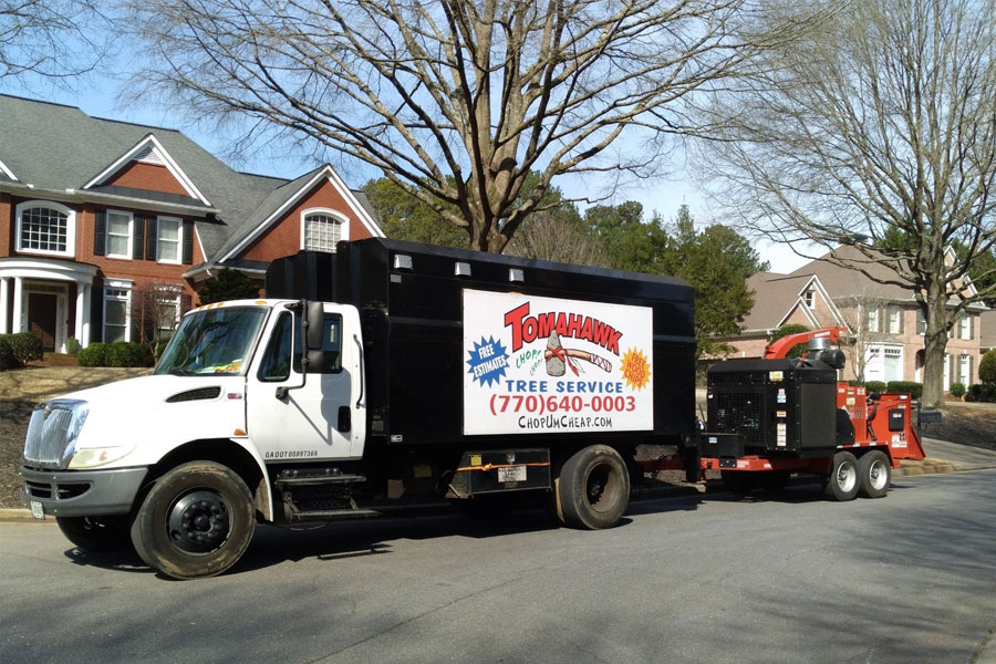 Tomahawk Tree Service tree service work