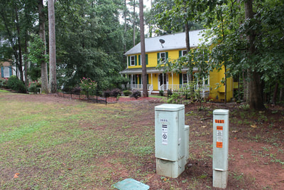Elegant Landscaping tree service work