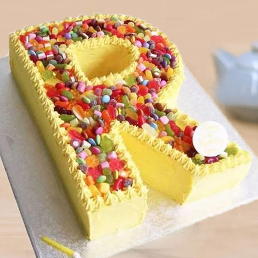 LETTER R BUTTER CAKE 