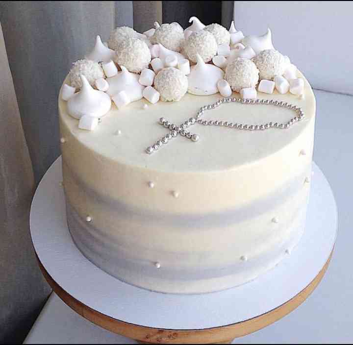 BAPTISM BUTTER CAKE 