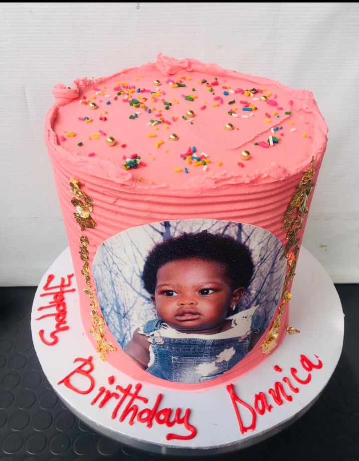 BUTTER EDIBLE PRINT CAKE 