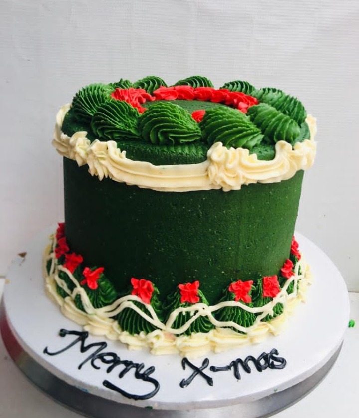 CHRISTMAS BUTTER 2 CAKE