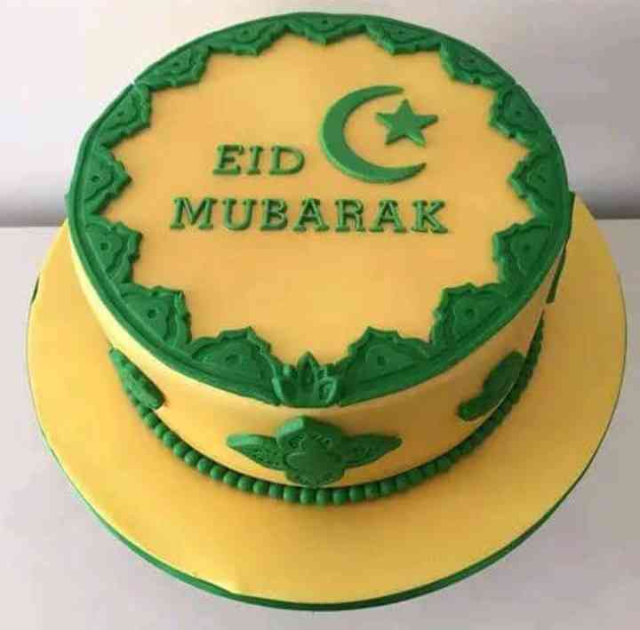 EID SIMPLE FONDANT CAKE 