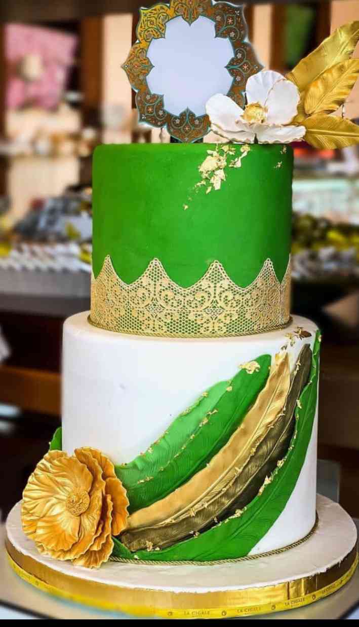 FONDANT TIER EID CAKE