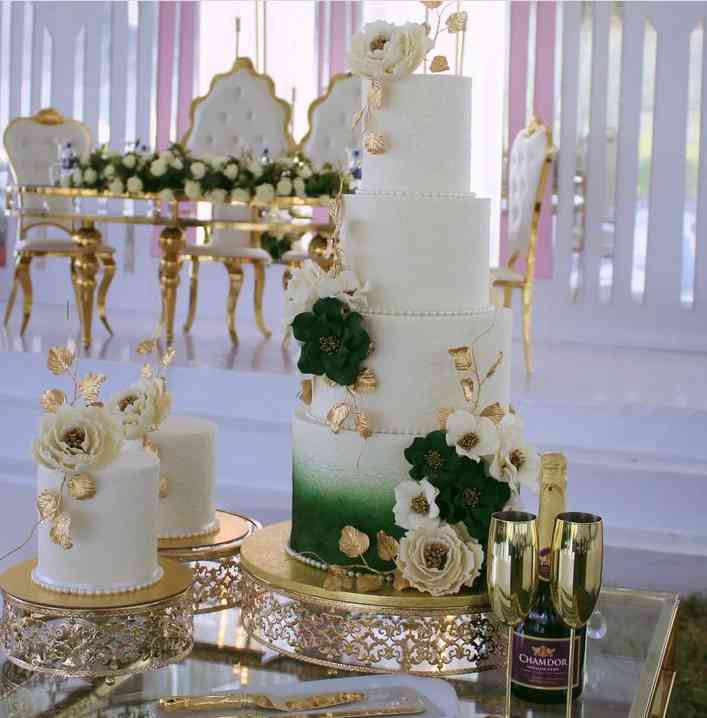 MARRIAGE BELLS WEDDING CAKE