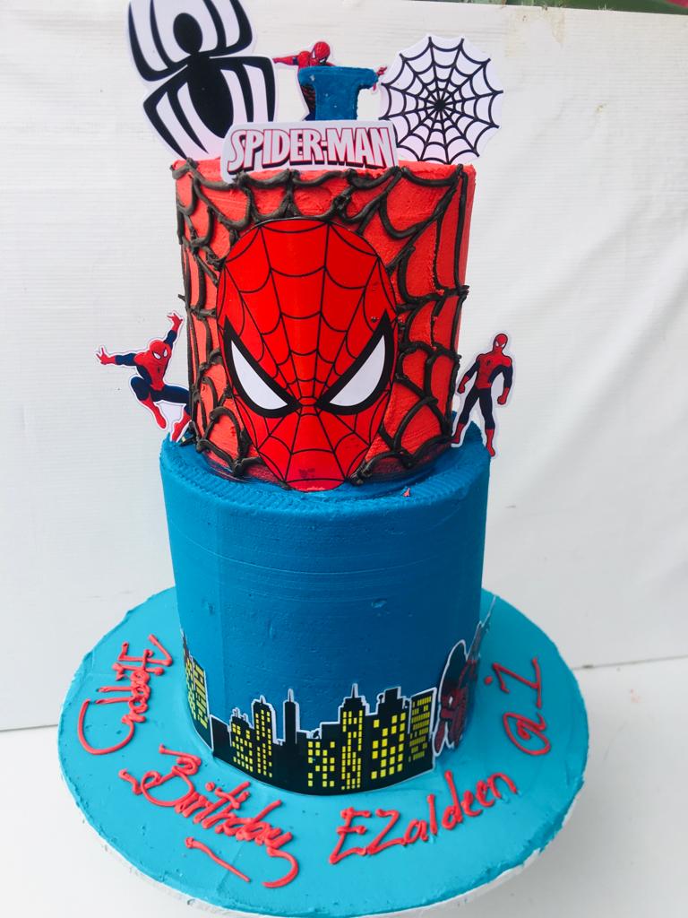 TWO TIER CHARACTER CAKE C