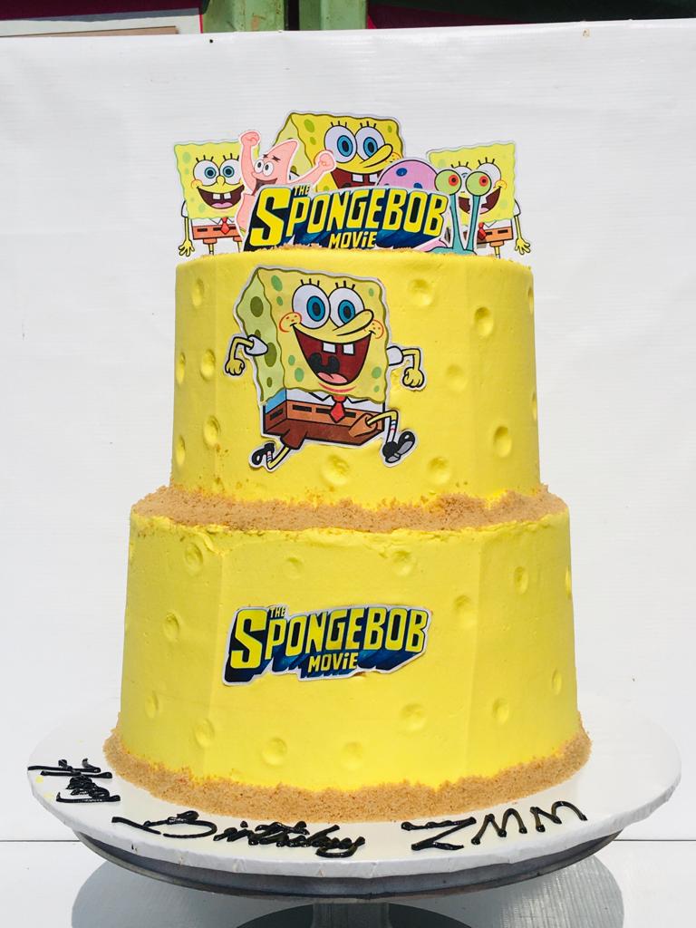 SPONGEBOB TIER CAKE