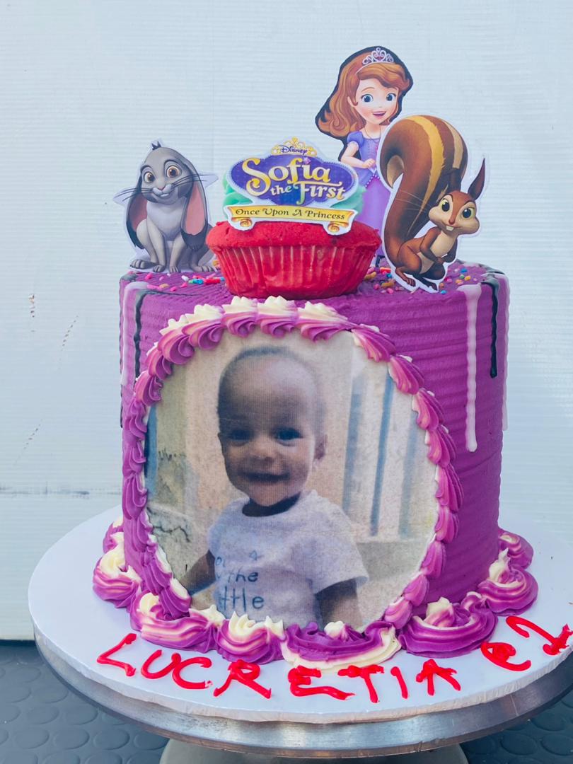 EDIBLE CHARACTER BIRTHDAY CAKE 