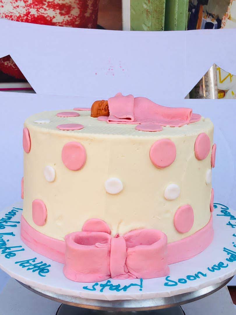 NICE BUTTER BABY SHOWER CAKE 1