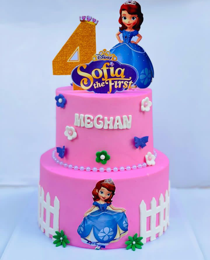 PRINCESS SOFIA FODANT CHARACTER CAKE 