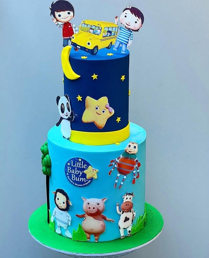 LITTLE BABY BUM TIER CAKE